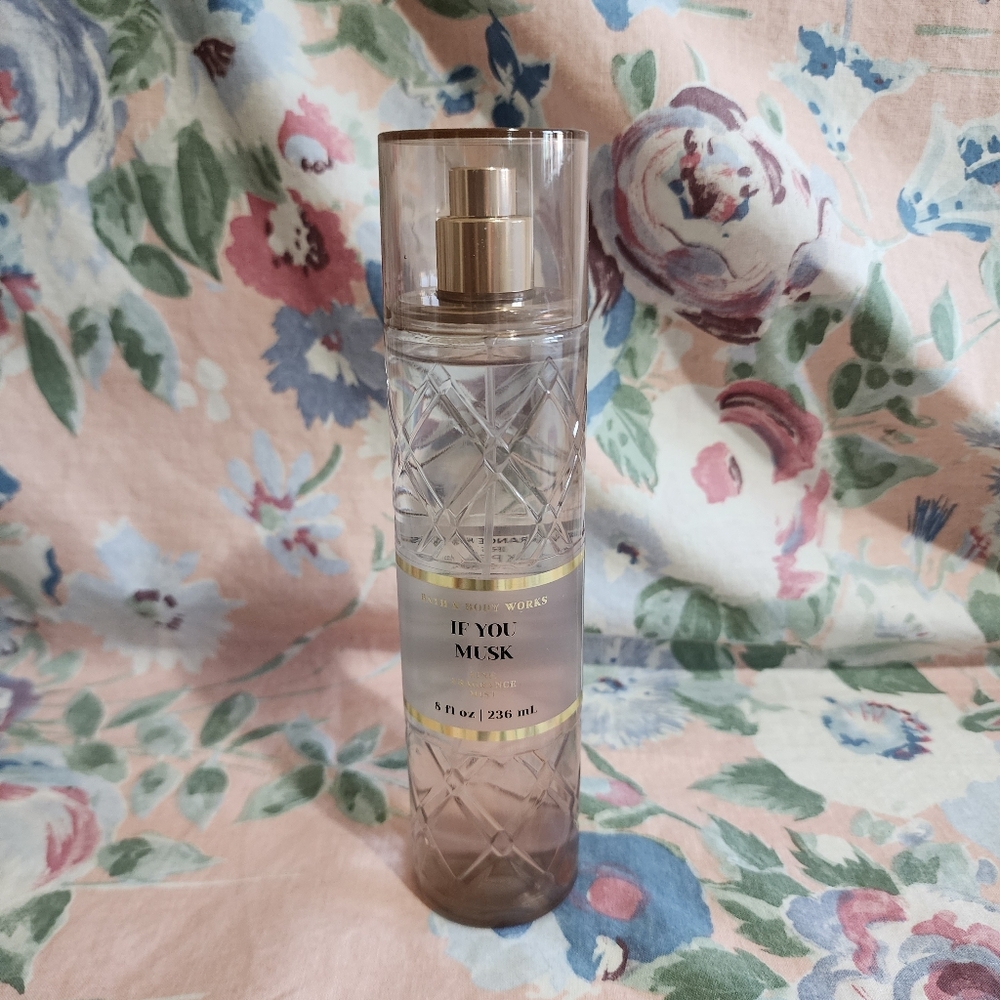 Bath & Body Works If You Musk Fine Fragrance Mist "You" Chemistry Discontinued